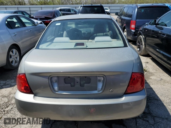 2006 Nissan Sentra S with VIN 3N1CB51D86L457563, listed as a Copart auction lot 52008315 with 76,925 mi miles and Salvage Title. Bid and sale history available at DreamBid. Image 6.