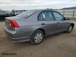 2005 Honda Civic Sdn VP with VIN 2HGES16305H583102, listed as a Copart auction lot 47491885 with 93,711 mi miles and Salvage Title. Bid and sale history available at carsss.com. Image 3.