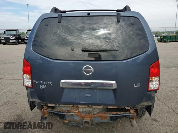 2007 Nissan Pathfinder SE z VIN 5N1AR18W67C644437, wystawiony jako Copart lot #55785325 z przebiegiem 178 444 mil mil oraz Szkoda całkowita • Salvage title. Historia ofert i sprzedaży dostępna na DreamBid. Obrazek 6.