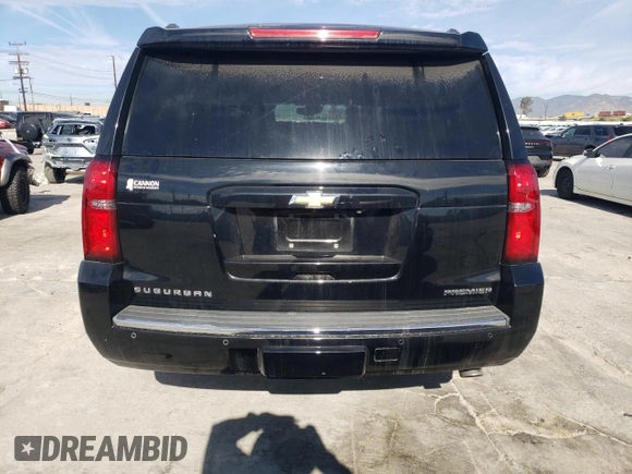 2019 Chevrolet Suburban LT with VIN 1GNSCJKCXKR120066, listed as a Copart auction lot 46189725 with 78,830 mi miles and Salvage Title. Bid and sale history available at carsss.com. Image 6.