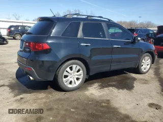 2011 Acura RDX with VIN 5J8TB1H2XBA008298, listed as a Copart auction lot 49531025 with 155,028 mi miles and Salvage title. Bid and sale history available at DreamBid. Image 3.