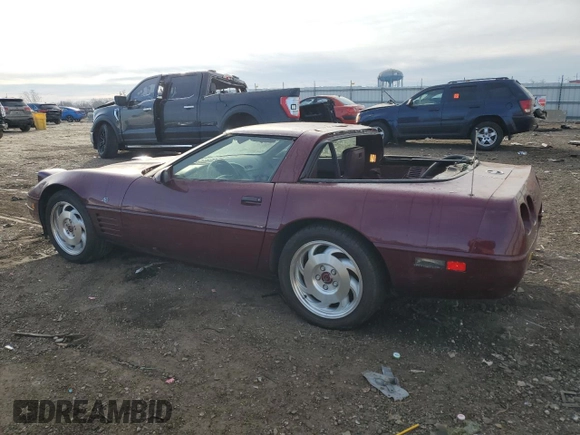 1993 Chevrolet Corvette z VIN 1G1YY23P5P5110452, wystawiony jako Copart lot #43111505 z przebiegiem 96 357 mil mil oraz Szkoda całkowita • Salvage title. Historia ofert i sprzedaży dostępna na DreamBid. Obrazek 2.