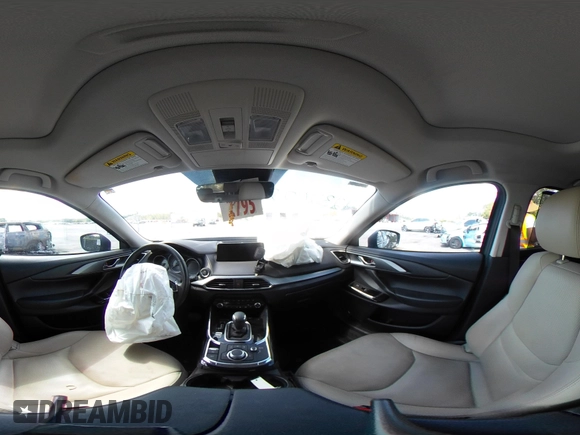 2022 Mazda CX-9 Touring Plus with VIN JM3TCBAY9N0624575, listed as a IAAI auction lot 42326284 with 16,572 mi miles and . Bid and sale history available at DreamBid. Image 18.