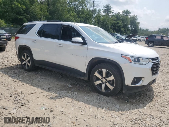 2018 Chevrolet Traverse LT Leather with VIN 1GNEVHKW1JJ223187, listed as a Copart auction lot 64687454 with 86,946 mi miles and Salvage Title. Bid and sale history available at carsss.com. Image 4.