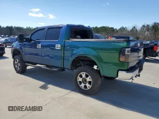 2005 Ford F-150 XLT with VIN 1FTPW14595KC65021, listed as a Copart auction lot 48107285 with 238,206 mi miles and Salvage Title. Bid and sale history available at carsss.com. Image 2.