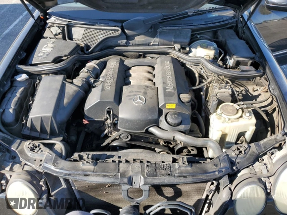 2001 Mercedes-Benz E-Class with VIN WDBJF65J21B365890, listed as a Copart auction lot 50519975 with 110,541 mi miles and Salvage Title. Bid and sale history available at carsss.com. Image 11.