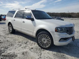 2017 Lincoln Navigator L Reserve with VIN 5LMJJ3KT3HEL02268, listed as a Copart auction lot 45480065 with 138,078 mi miles and Salvage Title. Bid and sale history available at carsss.com. Image 4.