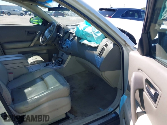 2004 Infiniti FX with VIN JNRBS08W34X402717, listed as a IAAI auction lot 42051750 with 267,390 mi miles and . Bid and sale history available at DreamBid. Image 5.