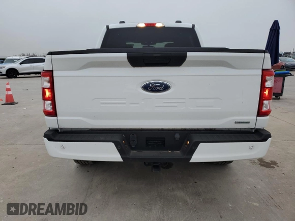 2021 Ford F-150 XL z VIN 1FTEW1CP0MFC94084, wystawiony jako Copart lot #43989965 z przebiegiem 3 151 mil mil oraz Szkoda całkowita • Salvage title. Historia ofert i sprzedaży dostępna na DreamBid. Obrazek 6.