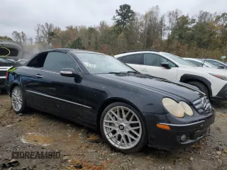2009 Mercedes-Benz CLK 350 with VIN WDBTK56F19T108220, listed as a Copart auction lot 76782774 with Not Provided miles and Clean Title. Bid and sale history available at DreamBid. Image 4.