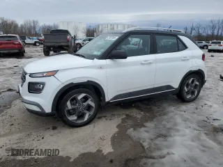 2023 Hyundai Venue SEL with VIN KMHRC8A38PU221723, listed as a Copart auction lot 47937895 with 33,550 mi miles and Salvage Title. Bid and sale history available at DreamBid. Image 1.