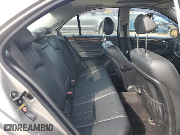 2005 Mercedes-Benz C 320 with VIN WDBRF84J45F570111, listed as a Copart auction lot 50426905 with 146,051 mi miles and Salvage title. Bid and sale history available at DreamBid. Image 10.