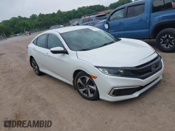 2020 Honda Civic LX z VIN 19XFC2F66LE021813, wystawiony jako IAAI lot #42285033 z przebiegiem 116 069 mil mil oraz . Historia ofert i sprzedaży dostępna na DreamBid. Obrazek 1.