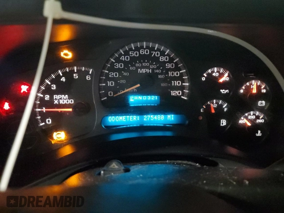 2003 Chevrolet Suburban Z71 с VIN 3GNFK16T03G327887, выставлен на аукционе Copart как лот 61467165 с пробегом 275 480 миль миль и Чистый • Clean title. История ставок и продаж доступна на DreamBid. Изображение 9.