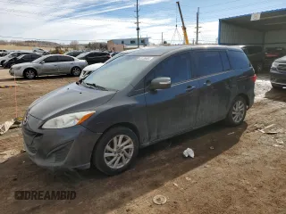 2015 Mazda 5 Sport with VIN JM1CW2BL5F0185234, listed as a Copart auction lot 43139955 with 122,341 mi miles and Salvage title. Bid and sale history available at DreamBid. Image 1.