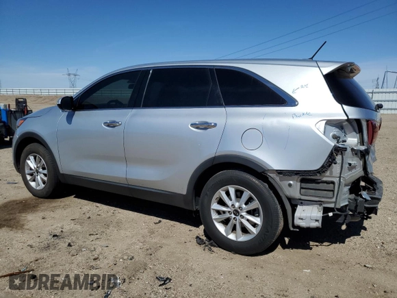 2019 Kia Sorento LX with VIN 5XYPG4A30KG449573, listed as a Copart auction lot 48231315 with 83,287 mi miles and Salvage Title. Bid and sale history available at carsss.com. Image 2.
