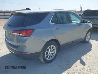 2023 Chevrolet Equinox LT with VIN 3GNAXKEG7PS208307, listed as a IAAI auction lot 41846548 with 47,543 mi miles and . Bid and sale history available at carsss.com. Image 4.