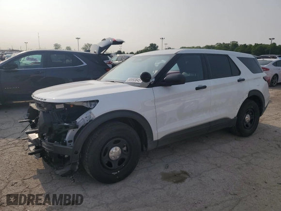 2025 Ford Explorer with VIN 1FM5K8AC2SGB54190, listed as a Copart auction lot 58993845 with 1,826 mi miles and Salvage title. Bid and sale history available at DreamBid. Image 1.