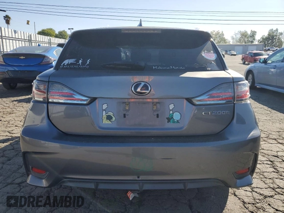 2015 Lexus CT 200h z VIN JTHKD5BH3F2212187, wystawiony jako Copart lot #50903375 z przebiegiem 222 749 mil mil oraz Tytuł czysty. Historia ofert i sprzedaży dostępna na DreamBid. Obrazek 6.
