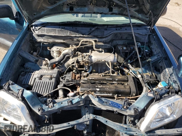 1996 Honda CR-V with VIN RD11096155, listed as a Copart auction lot 59189215 with 129,069 mi miles and Salvage title. Bid and sale history available at DreamBid. Image 12.