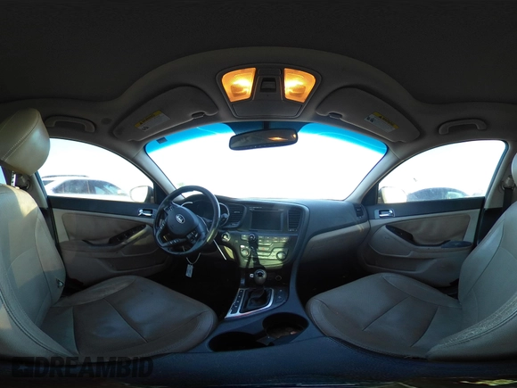 2013 Kia Optima EX with VIN KNAGM4AD8D5053675, listed as a IAAI auction lot 42000423 with 212,320 mi miles and . Bid and sale history available at carsss.com. Image 18.