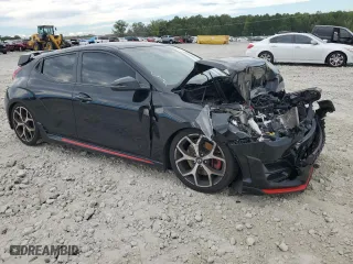 2019 Hyundai Veloster N with VIN KMHT36AH9KU003191, listed as a Copart auction lot 73711204 with 49,528 mi miles and Salvage Title. Bid and sale history available at carsss.com. Image 4.