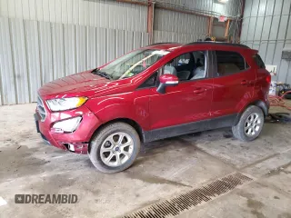 2020 Ford EcoSport SE z VIN MAJ6S3GL4LC324079, wystawiony jako Copart lot #50857455 z przebiegiem 40 275 mil mil oraz Szkody całkowita. Historia ofert i sprzedaży dostępna na DreamBid. Obrazek 1.