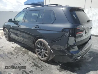 2024 BMW X7 xDrive40i with VIN 5UX23EM08R9V96201, listed as a Copart auction lot 44180435 with 6,809 mi miles and Salvage Title. Bid and sale history available at carsss.com. Image 2.