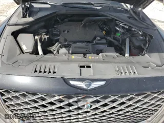 2022 Genesis GV80 with VIN KMUHBDSBXNU099121, listed as a Copart auction lot 64289034 with 28,009 mi miles and Salvage Title. Bid and sale history available at carsss.com. Image 12.
