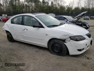 2005 Mazda 3 i with VIN JM1BK12F351329416, listed as a Copart auction lot 51679995 with 165,889 mi miles and Salvage Title. Bid and sale history available at DreamBid. Image 4.