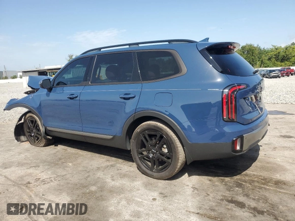 2023 Kia Telluride EX X-Line with VIN 5XYP3DGC7PG367267, listed as a Copart auction lot 59660465 with 33,747 mi miles and Salvage title. Bid and sale history available at DreamBid. Image 2.