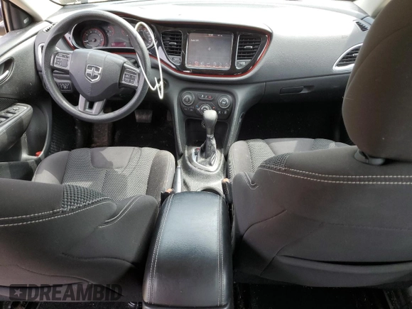 2015 Dodge Dart SXT with VIN 1C3CDFBB7FD369852, listed as a Copart auction lot 51975125 with 69,224 mi miles and Salvage Title. Bid and sale history available at DreamBid. Image 8.