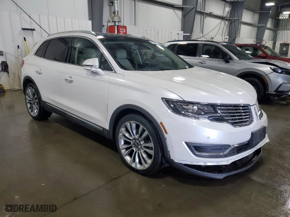 2016 Lincoln MKX Reserve with VIN 2LMPJ6LP5GBL50210, listed as a Copart auction lot 49699835 with NaN miles and Salvage Title. Bid and sale history available at carsss.com. Image 4.