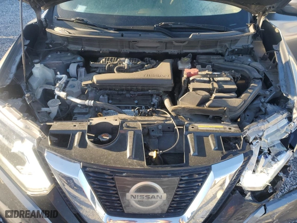 2017 Nissan Rogue SL with VIN JN8AT2MT6HW405885, listed as a Copart auction lot 48282395 with 52,298 mi miles and Salvage Title. Bid and sale history available at carsss.com. Image 14.