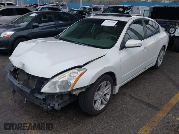 2010 Nissan Altima 3.5 SR with VIN 1N4BL2AP4AN558709, listed as a IAAI auction lot 41755581 with 175,006 mi miles. Bid and sale history available at carsss.com. Image 2.