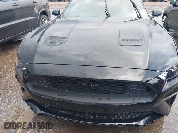 2022 Ford Mustang EcoBoost with VIN 1FA6P8TH8N5140335, listed as a IAAI auction lot 42507630 with 9,724 mi miles and . Bid and sale history available at DreamBid. Image 6.