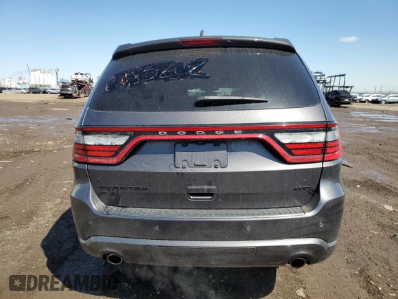2017 Dodge Durango GT with VIN 1C4RDJDG8HC871246, listed as a Copart auction lot 52215345 with 86,570 mi miles and Salvage title. Bid and sale history available at DreamBid. Image 6.