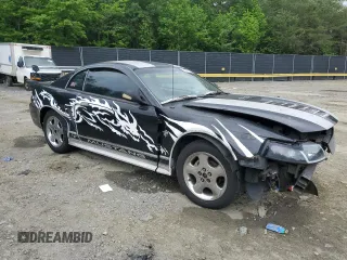 1999 Ford Mustang with VIN 1FAFP4040XF146055, listed as a Copart auction lot 55977035 with Not provided miles and Salvage title. Bid and sale history available at DreamBid. Image 4.