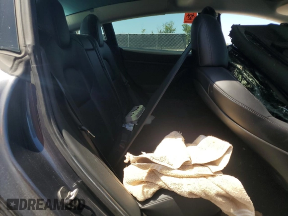 2021 Tesla Model 3 Performance with VIN 5YJ3E1EC3MF078531, listed as a Copart auction lot 55270715 with 42,363 mi miles and Non Repairable. Bid and sale history available at DreamBid. Image 10.