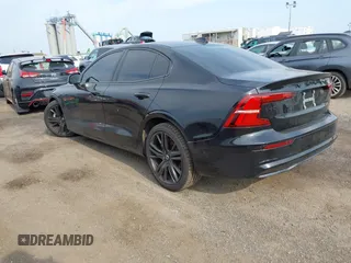 2024 Volvo S60 Plus Black Edition with VIN 7JRL12FH7RG300837, listed as a IAAI auction lot 42419110 with 9,765 mi miles and . Bid and sale history available at DreamBid. Image 3.