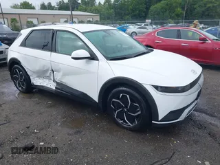 2022 Hyundai Ioniq 5 SEL with VIN KM8KNDAF7NU077755, listed as a IAAI auction lot 42652070 with 17,648 mi miles and . Bid and sale history available at DreamBid. Image 1.
