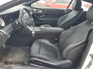 2018 Mercedes-Benz E-Class E 400 with VIN WDD1J6GB2JF024526, listed as a Copart auction lot 57150034 with 57,787 mi miles and Salvage Title. Bid and sale history available at carsss.com. Image 7.