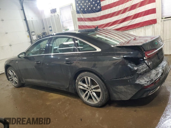2019 Audi A6 Premium with VIN WAUK2AF23KN019081, listed as a Copart auction lot 48177075 with 103,464 mi miles and Salvage Title. Bid and sale history available at carsss.com. Image 2.