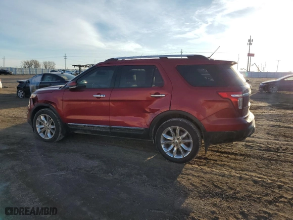 2015 Ford Explorer Limited with VIN 1FM5K8F84FGB31259, listed as a Copart auction lot 48361835 with 154,632 mi miles and Salvage Title. Bid and sale history available at carsss.com. Image 2.