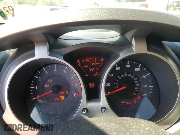 2012 Nissan Juke SL with VIN JN8AF5MR6CT101592, listed as a Copart auction lot 74983174 with 246,371 mi miles and Clean Title. Bid and sale history available at carsss.com. Image 9.