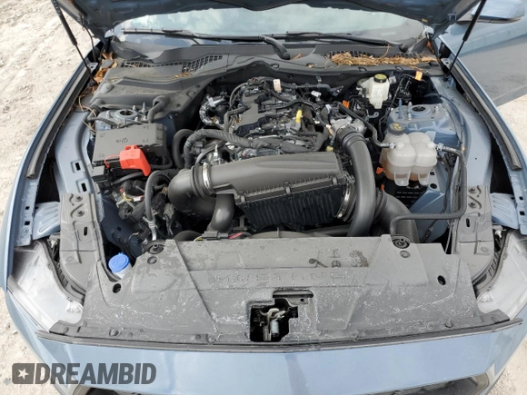 2024 Ford Mustang EcoBoost with VIN 1FA6P8TH4R5108939, listed as a Copart auction lot 53738545 with 7,403 mi miles and Salvage Title. Bid and sale history available at DreamBid. Image 11.