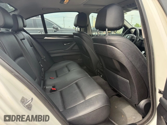2015 BMW 5 Series 528i with VIN WBA5A5C50FD516607, listed as a Copart auction lot 56054445 with 143,869 mi miles and Clean Title. Bid and sale history available at carsss.com. Image 6.