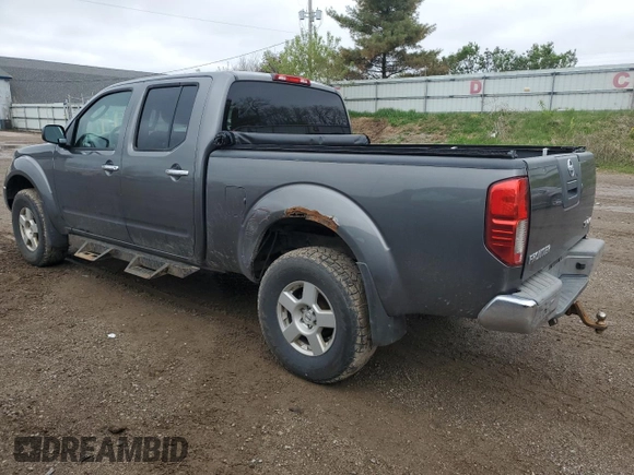 2007 Nissan Frontier SE with VIN 1N6AD09W07C448292, listed as a Copart auction lot 55821795 with 311,852 mi miles and Clean title. Bid and sale history available at DreamBid. Image 2.
