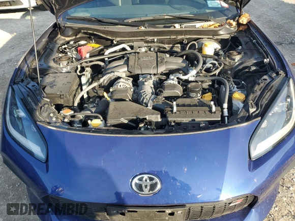 2023 Toyota GR86 Premium with VIN JF1ZNBF19P8753516, listed as a Copart auction lot 81318024 with 0 mi miles and Salvage Title. Bid and sale history available at carsss.com. Image 11.