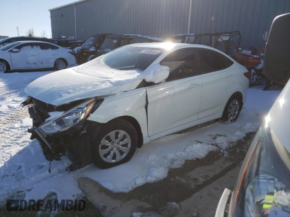 2016 Hyundai Accent SE with VIN KMHCT4AE5GU046122, listed as a Copart auction lot 72630392 with 83,098 mi miles. Bid and sale history available at carsss.com. Image 1.